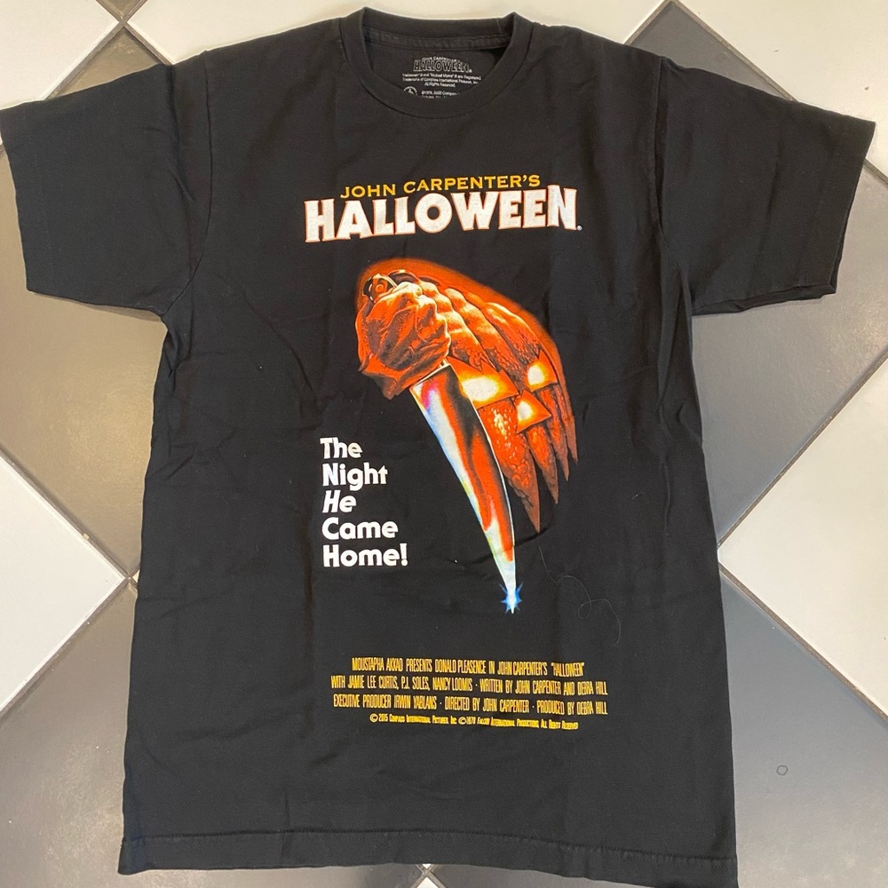 John Carpenter's Halloween Men's Tshirt Medium